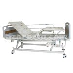 تخت بیمارستانی سه شکن مکانیکی با تنظیم ارتفاع