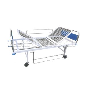 تخت بیمارستانی دو شکن رویه توری