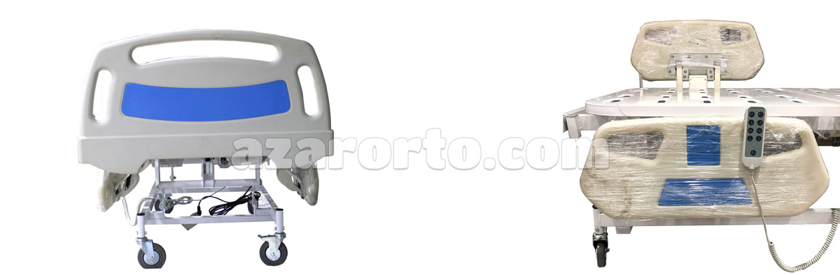 تخت بیمارستانی سه شکن برقی