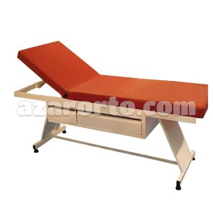 تخت معاینه کشودار پایه کج